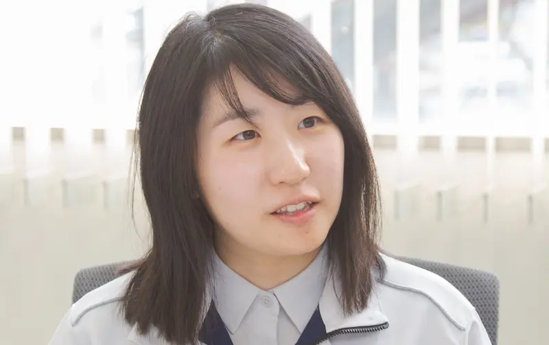 入社８年目、設備部主任の浮見さん
酢馬元技師長の愛弟子の一人