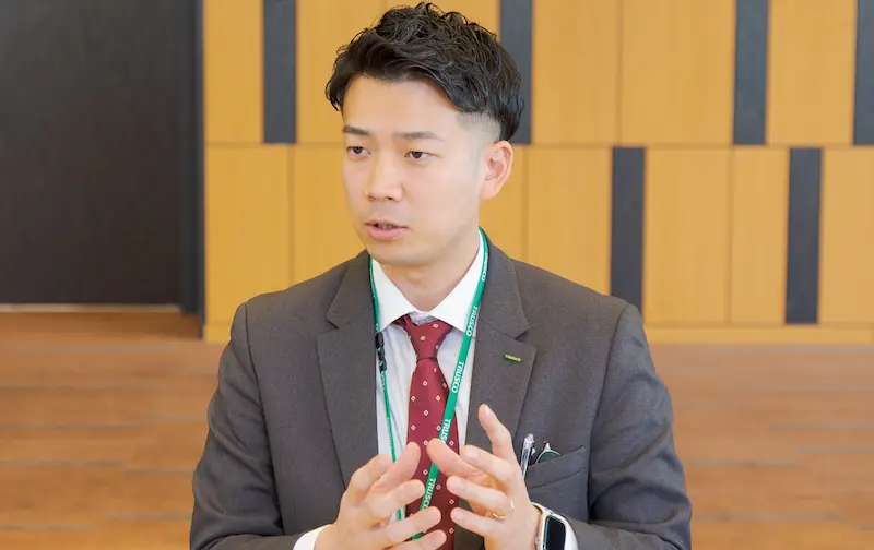 人材開発課課長代理の床島さん「構想半年でスタートしたマネチャレ。やりながら考え、ブラッシュアップしていきたい」